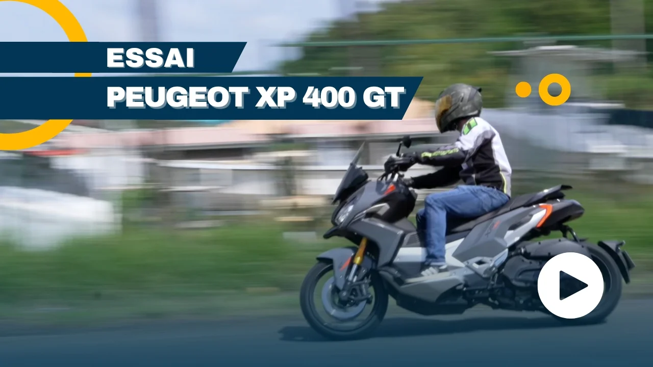 ESSAI VIDÉO PEUGEOT XP 400 GT Oovango