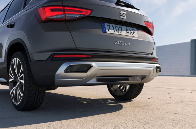 Arrière en contre plongé droit Seat Ateca